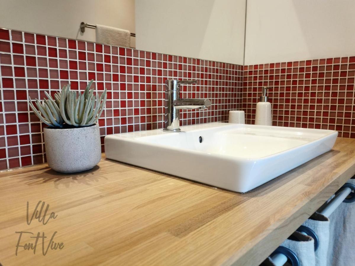 Villa Font Vive - Chambres D'Hotes Eco-Labellisees Avec Cuisine - Confort, Calme Et Vue Exceptionnels ! Grospierres Eksteriør billede
