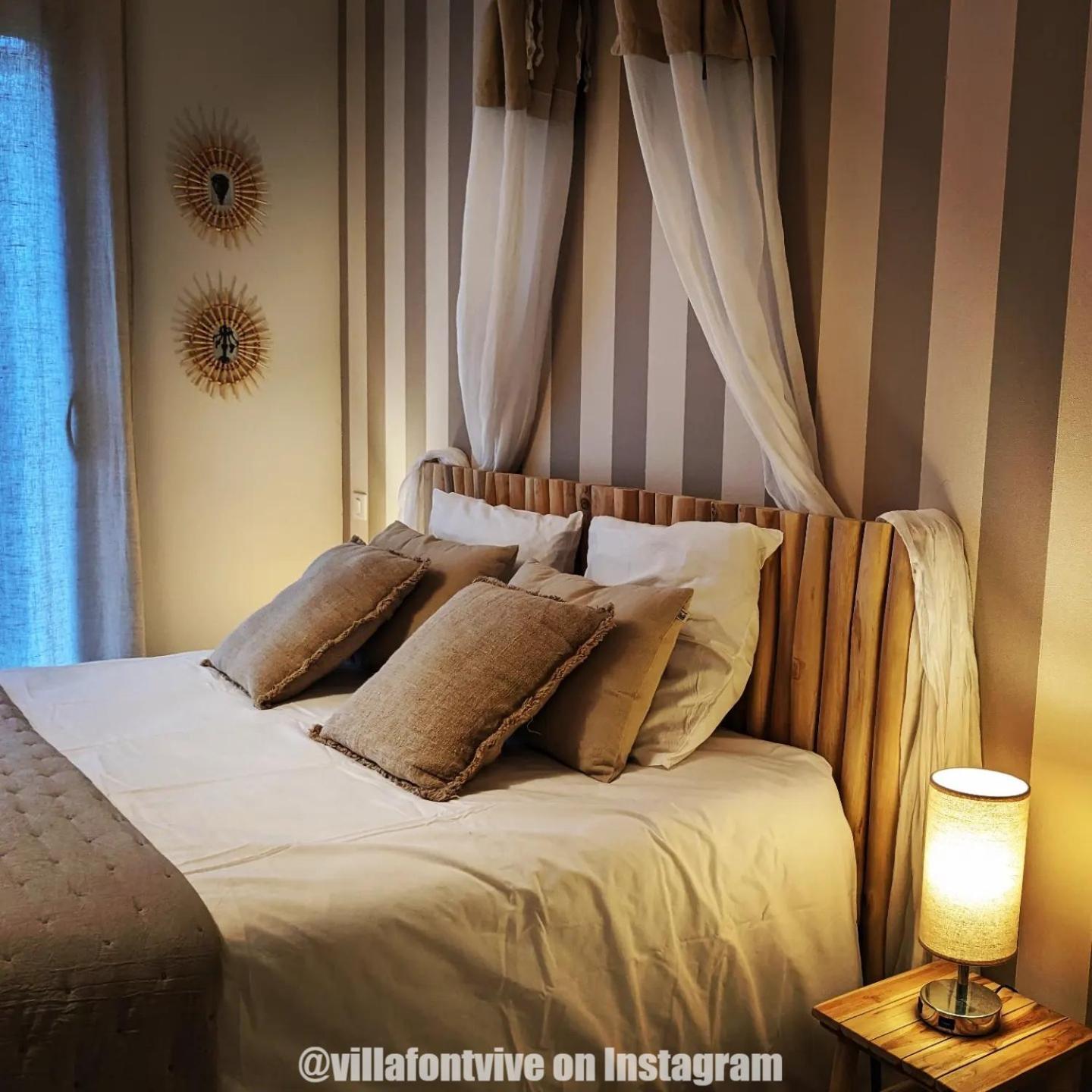 Villa Font Vive - Chambres D'Hotes Eco-Labellisees Avec Cuisine - Confort, Calme Et Vue Exceptionnels ! Grospierres Eksteriør billede