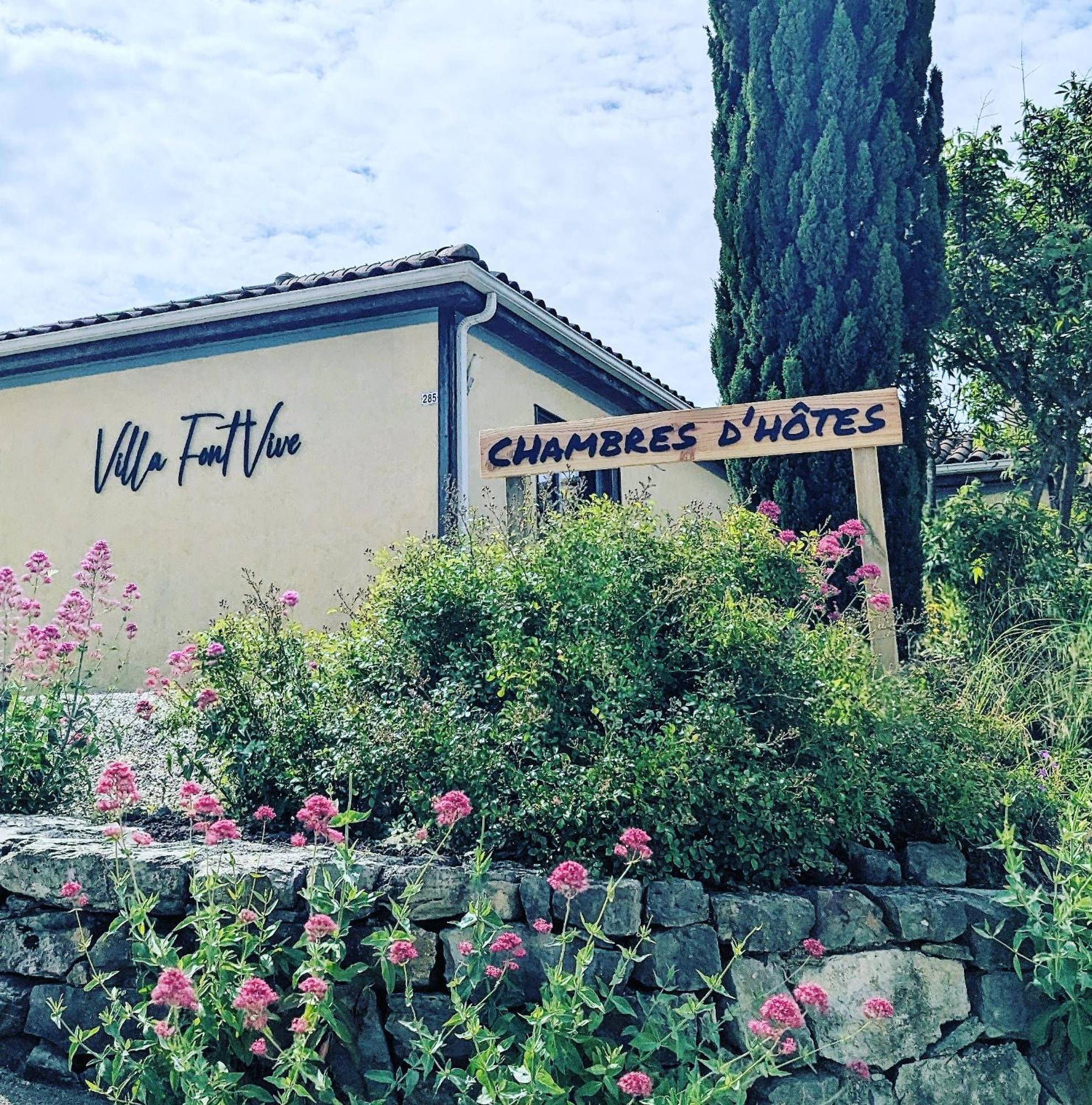 Villa Font Vive - Chambres D'Hotes Eco-Labellisees Avec Cuisine - Confort, Calme Et Vue Exceptionnels ! Grospierres Eksteriør billede